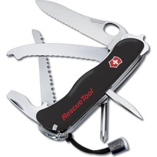 Odea Victorinox 0.8623.MWN.3 Rescuetool Siyah Hayat Kurtarma Çakısı