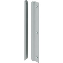 Odea Prime-Line U 9511 Çelik Mandal Koruma Plakası Kapağı, Sallanan Kapılar Için, Gri (Tekli Paket)