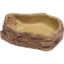 Odea Exo Terra Feeding Dish, Yem Kasesi, Yem Kabı, Kaya Dekorunda, Orta