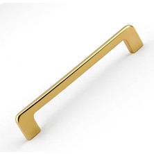 Odea Gold Altın Metal Kulp 128 mm - 12.8 cm Mobilya Çekmece Mutfak Dolabı Dolap Kulpları Kulbu Kulpu