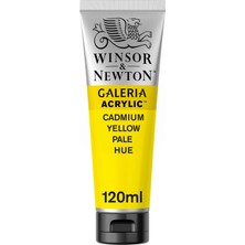 Odea Winsor & Newton Galeria Akrilik Boya, 120ML, Cadmium Yellow Pale Hue 114