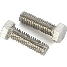 Odea Civata Altı Köşe Başlı Galvaniz Kaplama Kalite Dın 933 8.8 Akb Altıgen Endüstriyel Otomotiv Hırdavat Civatası (15, M10X40)