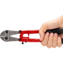 Odea Kollu Çeneli Kupplon Demir Kesme Makası 12'' Çubuk Inşaat Teli Metal Kesim Makası Vanadyum Çelik