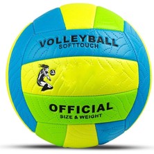 Odea Hsport Softtouch Voleybol Topu No:5 (Pompa Hediyeli) (Yeşil)