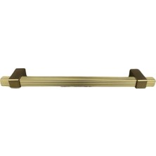 Odea System 9223 Çizgili Modern Kulp Gold Branch Renk 192 mm Çok Renkli