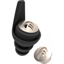 Odea Dynamıc Ear Filter-15 Db Yüzme, Uçuş, Ofis, Barlar, Restoranlar, Kafeler, Sinemalar ve Tiyatrolar Için Su Geçirmez Kulak Tıkaçları Yeniden Kullanılabilir Işitme Koruması Yüksek Konfor 4 Farklı Boyutta