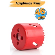 Odea Bi Metal Panç Ø 46 mm Delik Açma Alçıpan Ahşap Pvc Delme Testeresi Adaptörsüz 1 Adet