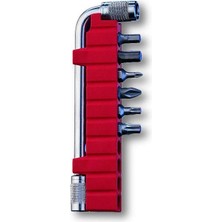 Odea Victorinox Yetişkin Aksesuarı Anahtar Ucu Tutucu Plus 6 Bit Çakı, Kırmızı, Standart, 30303
