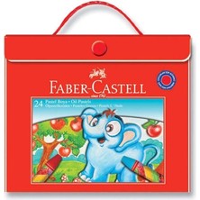 Odea Faber-Castell Karton Çantalı Pastel Boya 24'lü
