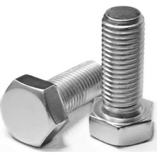 Odea Civata Altı Köşe Başlı Galvaniz Kaplama Kalite Dın 933 8.8 Akb Altıgen Endüstriyel Otomotiv Hırdavat Civatası (5, M14X35)