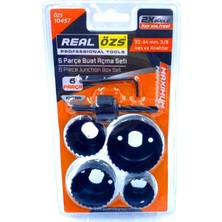 Odea 6 Parça Buat Açma Panç Seti 38-54MM- 3/8 Hex - Anahtar (5264)
