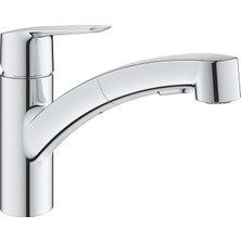 Odea Grohe Start Spiralli Eviye Bataryası | 90˚ Dönüş Açısı | Krom | 30531001