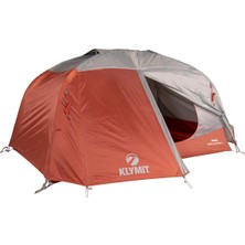 Odea Klymit Unisex-Ahomen Cross Canyon 2 Çadır Zemini, Gri/kestane Kahverengi, 2 Kişi