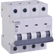 Odea Viko 4VTB-4C63 Otomatik Sigorta 4,5ka C Tipi 4 Kutup 63A
