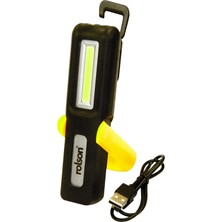 Odea Rolson 61467 3W USB Rechargeable Cob Torch & Lamp