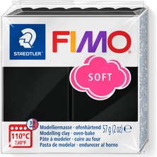 Odea Fimo 8020-9 Fimo Soft Modelleme Kili 57 Gr. Siyah