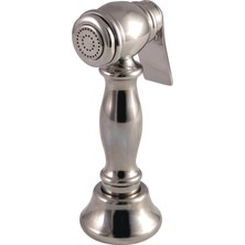 Odea Kingston Brass CCRP1K6SPR Vintage Mutfak Bataryası Yan Püskürtücü, Parlak Nikel