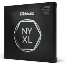 Odea D'addario Premium Saiten Pedal Steel | Höchste Qualıtät Der Belıebtesten Saıtenmarke | NYXL1270P | "new York" Stahl | Custom Medium (12-70)| C6 Tuning