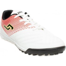 Odea Jump 28034 D White Red Navy Green Erkek Halı Saha Ayakkabısı 28034-D-WHITE-RED-NAVY-GREEN Beyaz