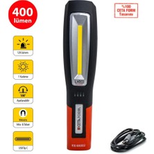 Odea Ceta Form R10-MAX02 Şarjlı LED Çalışma Lambası 400 Lümen