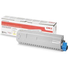 Odea OKI-C824 Toner Sarı 5000 Sayfalar Için 47.095.701 Okı Uygun