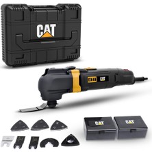 Odea Cat DX49.1 350WATT Profesyonel Çok Amaçlı Devir Ayarlı Kesme Raspalama ve Zımpara + 14 Adet Aksesuar