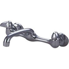 Odea Kingston Brass KF102 Proseal Mutfak Bataryası, 5-1/2 ", Parlak Krom