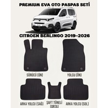 Feyza Oto Citroen Berlingo Serisi 2019 - 2026 Arası Araca Özel Premium Eva Paspas Takımı 2 Yıl Garantili Araca Birebir Uyumlu Kalıplar