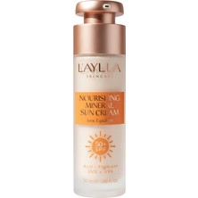 Renas Store Mineral Güneş Kremi Spf 50+ | Leke Karşıtı & Ton Eşitleyici Yüz Güneş Kremi | Niacinamide & Vitamin Içerikli Yüksek Koruma | Non-Nano Mineral Filtre | Uva/uvb Koruma - 50ML