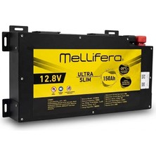 MELLİFERA Mellifera 12V 150AH Slim Kasa Lityum (Lifepo4) Batarya