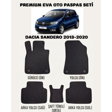Feyza Oto Dacia Sandero Serisi 2013 - 2020 Arası Araca Özel Premium Eva Paspas Takımı 2 Yıl Garantili Araca Birebir Uyumlu Kalıplar