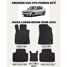 Feyza Oto Dacia Logan Sedan Serisi 2004 - 2012 Arası Araca Özel Premium Eva Paspas Takımı 2 Yıl Garantili Araca Birebir Uyumlu Kalıplar