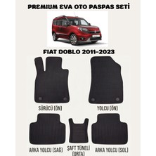 Feyza Oto Fiat Doblo Serisi 2011 - 2023 Arası Araca Özel Premium Eva Paspas Takımı 2 Yıl Garantili Araca Birebir Uyumlu Kalıplar