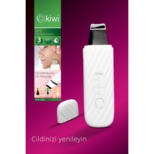 Renas Store Kıwı KFM-2822 Şarjlı Temizleme, Nemlendirme ve Gerdirme Etkili Cilt Temizleyici Beyaz