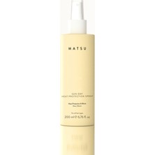 Matsu Sun-Day Isı ve Güneş Koruyucu Saç Spreyi 232°C Isı Koruması 200 ml