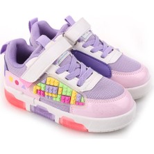 Papuç Sepeti Legos (Unisex) Kız-Erkek Çocuk Işıklı Spor Ayakkabı