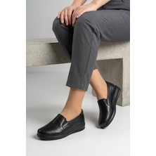 Papuç Sepeti 5247 Kadın Hakiki Deri Esnek Ultra Rahat Comfort Tam Ortopedik Anne Ayakkabısı