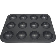 Dinç Kitchen Teflon Kaplamalı Kek ve Muffin Pişirme Kalıbı 35×26 cm