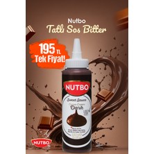 Nutbo Tatlı Sos Bitter- Waffle& Krep& Pankek& Churros& San Sebastian& Kruvasan& Dondurma Sos 330 gr