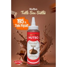 Nutbo Tatlı Sos Sütlü- Waffle& Krep& Pankek& Churros& San Sebastian& Kruvasan& Dondurma Sos 330 gr