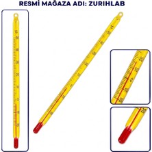 Zurihlab Zurıhlab Alkollü Cam Termometre (-20 / 50'c)