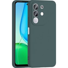 Vivo Y29 4g Uyumlu Zore Mara Lansman Kadife Iç Yüzeyli Silikon Kılıf - Lyon Tech