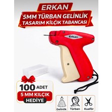 Erkan Fine 5mm Gelinlik Türban Kılçık Tabancası