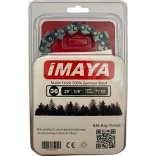 İmaya Kesik Zincir 36-3/8 1.5mm köşeli