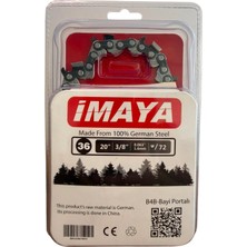 İmaya Kesik Zincir 36-3/8 1.6mm Köşeli Zincir Stıhl Uyumlu