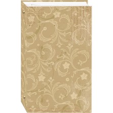 Esranın Dünyası (Jasmine) - 3-Ring Photo Album 300 Pockets Hold 4x6 Photos, Jasmine Design