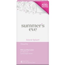 Esranın Dünyası Summer's Eve Douches, Island Splash, 4 Adet (1'li Paket)