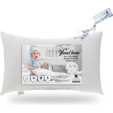 Esranın Dünyası Vionel Home Su Geçirmez Bebek Yastığı, 35X45, Küçük Çocuklar Ultra Yumuşak, Makinede Yıkanabilir, Nefes Alabilir, Bakımı KOLAY,%100 Pamuklu Yastıklar, Uyku, Seyahat, Beyaz Seyahat Yastığı.