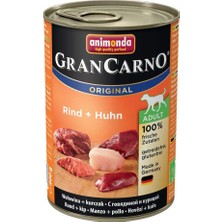 Esranın Dünyası Animonda Grand Carno Etli Tavuk Yetişkin Köpek Konservesi 400 gr