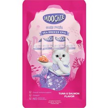 Esranın Dünyası Moochie Sıvı Kedi Ödülü Ton-Somon 5X15 gr